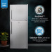 Refrigerator: Voltas Beko 470 L 2 Star Inverter Frost-Free Double Door Refrigerator, Store Fresh+ ,  Neo FrostTM Dual Cooling(RFF493IF, Silver, 2022 Model)